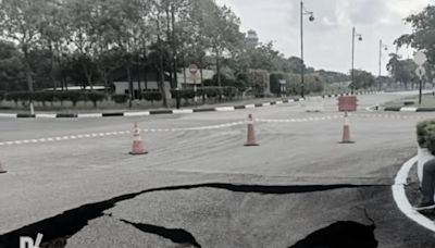 New sinkhole emerges at Kuala Lumpur International Airport - Dimsum Daily