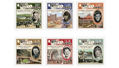 Stamps celebrate 'rich entertainment history'