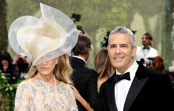 Sarah Jessica Parker & Andy Cohen Are a Perfect Pair at 2024 Met Gala