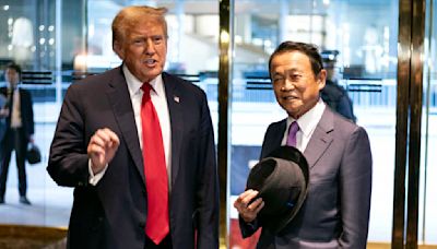 Trump meets with a senior Japanese official after court session in his hush money trial