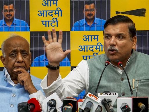 BJP hatching conspiracy with CBI officers to frame Kejriwal in fake case: AAP leader Sanjay Singh