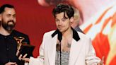 Harry Styles said 'this doesn't happen to people like me very often' while accepting his Grammy for album of the year, an award that white men have won 32 times