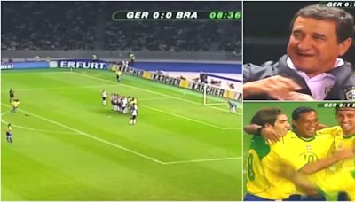 When Ronaldinho showed his football IQ is off the scale with genius free-kick vs Oliver Kahn