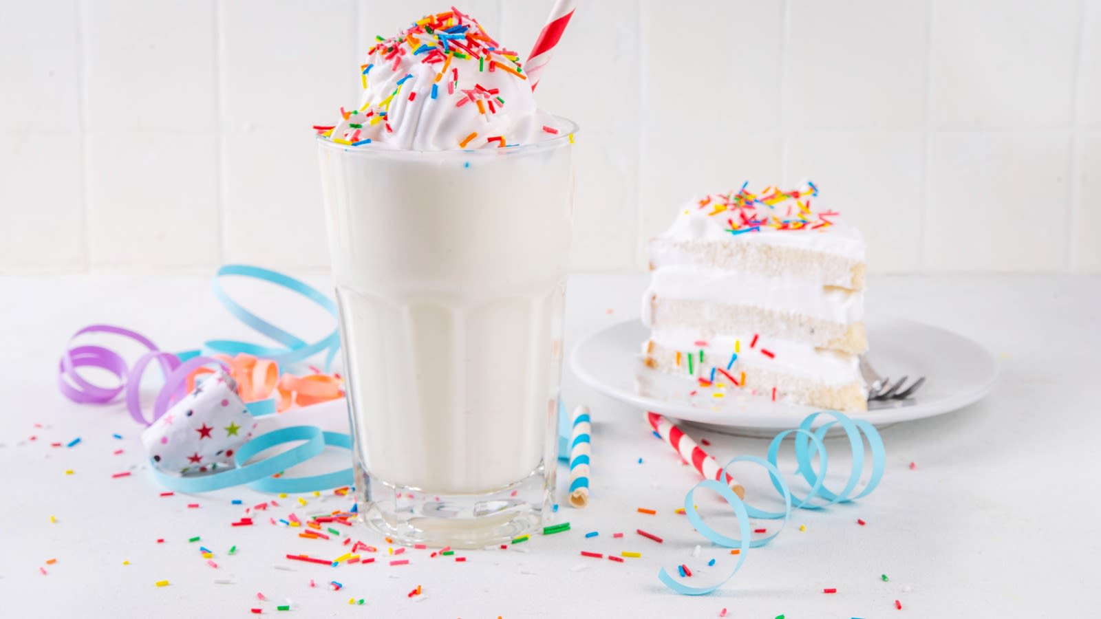 Milkshakes Are The Perfect Treat For Using Up Leftover Cake