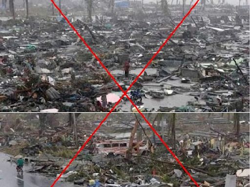 Posts falsely link decade-old super storm photos to Typhoon Yagi in 2024