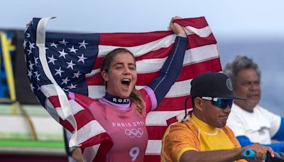 Melbourne Beach's Caroline Marks wins 2024 Olympic surfing gold medal late Monday