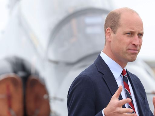 William reunited with flying instructor on ‘nostalgic’ return to RAF base