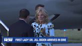 First Lady Arrives in Erie