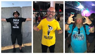 Camisetas de bandas viram uniformes de 'times' entre fãs no Summer Breeze