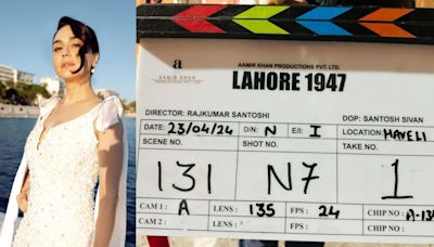 Preity Zinta wraps up shoot for 'Lahore1947', thanks Sunny Deol, Aamir Khan