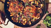How to Make Braised Chicken Thighs With Barbecued White Beans