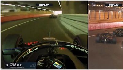 Horrifying footage from Monaco Grand Prix shows just how insane racing drivers' reactions are