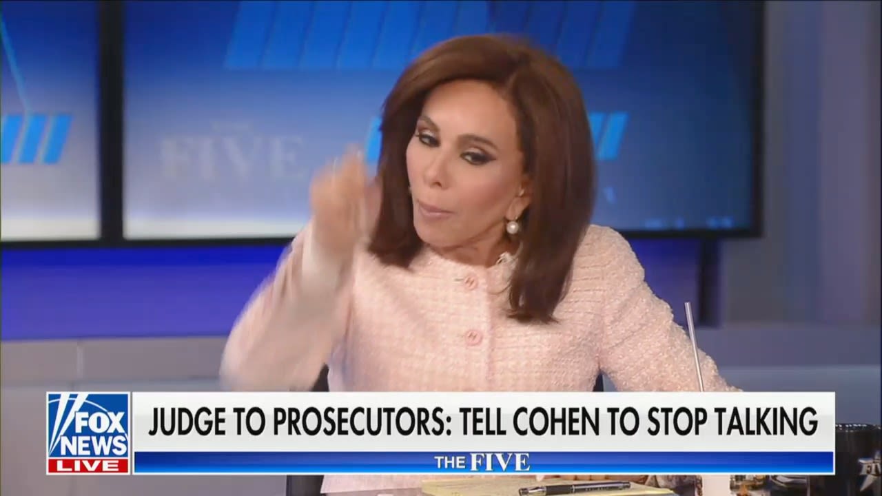 ‘The Woman Who Lays For a Living!’ Jeanine Pirro Rants at Stormy Daniels After Spending Day in Trump Court
