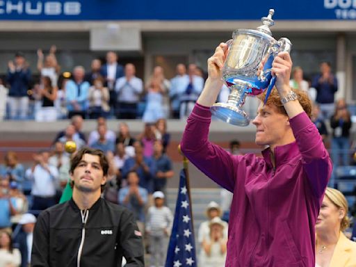 Jannik Sinner beats Taylor Fritz in the US Open men's final just weeks after his doping exoneration