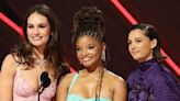 'The Little Mermaid' star Halle Bailey says she bonded with Lily James and Naomi Scott about their experiences playing live-action Disney princesses