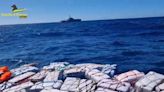 Italian police seize 2 tons of cocaine found adrift at sea off Sicily