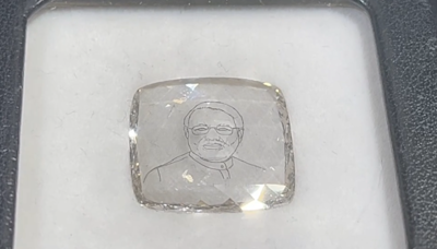 VIDEO: Surat's Sparkling Tribute, 8-Carat 'Modi Diamond' Unveiled With PM's Image