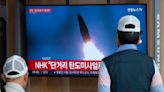 North Korea test-fires suspected missiles a day after US and South Korea conduct a fighter jet drill
