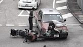 Taxi and motorcycle collide in Wong Tai Sin, one injury reported - Dimsum Daily