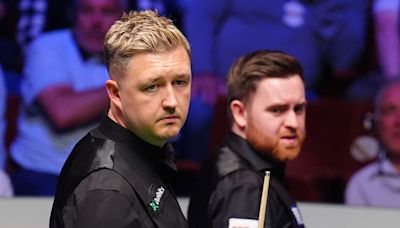 Kyren Wilson on top in World Championship final after checking Jak Jones rally