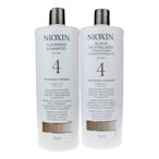 NIOXIN 耐奧森(儷康絲) 4號組合潔髮乳+甦活乳1000ML 公司貨