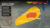 More severe storms to rumble, downpours to flood part of central US