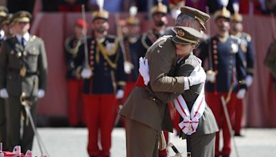 La princesa Leonor se despide de la Academia General Militar de Zaragoza, en imágenes