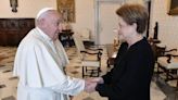 Papa Francisco recebe Dilma Rousseff no Vaticano