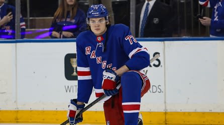 Matt Rempe ‘ready to go’ if Rangers call on him in Game 2 against Panthers