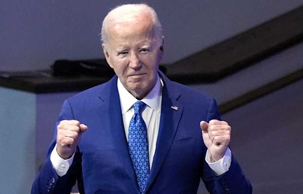 While Biden campaigns in Pennsylvania, some Democratic leaders in the House say he should step aside