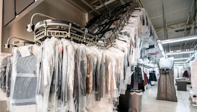 Forget fast cars and multiple properties – dry cleaning is the greatest extravagance