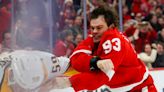 Alex DeBrincat's Gordie Howe Hat Trick powers Detroit Red Wings to 5-4 win over Nashville