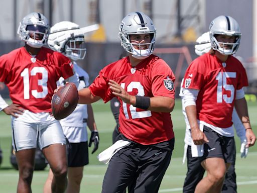 What to watch at Raiders training camp: Roster moves, QB battle and more