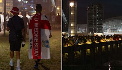 Dejected England fans begin long trek home to UK after Three Lions’ defeat