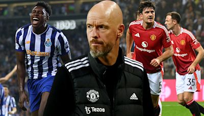 Porto 3 Man Utd 3: Maguire rescues Ten Hag with after Bruno Fernandes red card