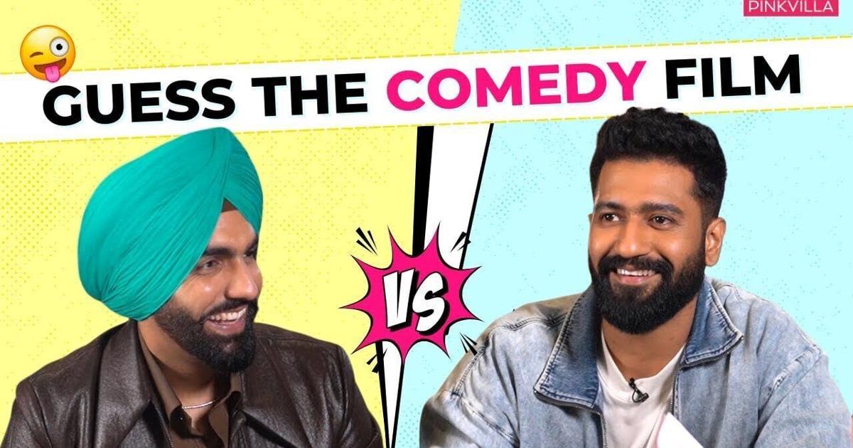 Guess The ICONIC Comedy Film | Vicky Kaushal VS Ammy Virk | Bad Newz | Guess The Movie | Pinkvilla