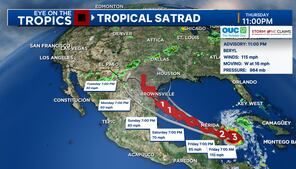 Hurricane Beryl ramps back up reaching Cat. 3 strength