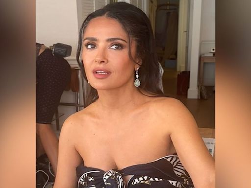 Salma Hayek Goes Down Memory Lane As She Posts a Throwback Pic Of Herself For 4th of July; See Here