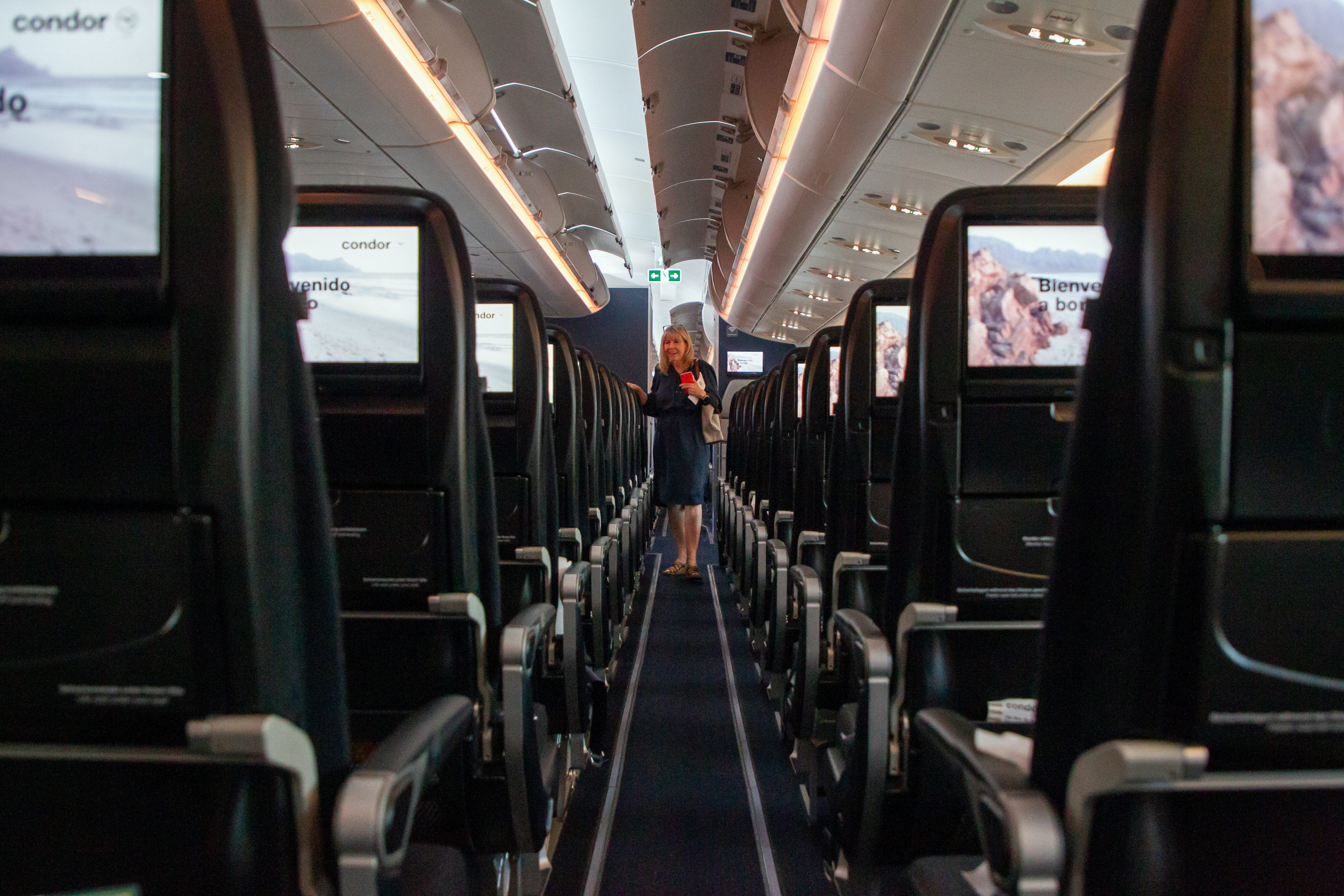 Condor Airlines unveils bigger plane with more comfortable business class, premium economy