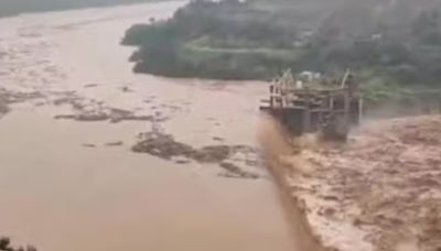 Desastre climático: força das águas causa rompimento de barragem no Rio Grande do Sul