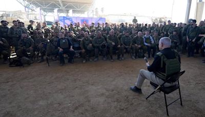 Netanyahu visita por sorpresa Rafá, en el sur de Gaza, para animar a las tropas israelíes