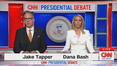 CNN’s Jake Tapper, Dana Bash Mocked as ‘Faces of the Collapse of American Media’ for Not Fact Checking Trump’s ‘Firehose...