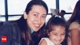 Ananya Panday celebrates Karisma Kapoor's 50th birthday with adorable throwback pic, calls herself as Lolo’s No.1 fan | Hindi Movie News - Times of India