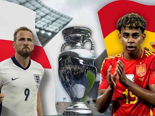 Euro 2024 Spain v England final: the odds and head-to-head precedents