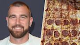 Travis Kelce ate a 12-person pizza in what his brother Jason called ‘the most impressive physical feat’