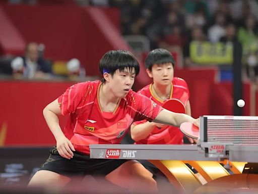 奧運桌球》「莎頭組合」4比2擊敗神秘北韓！ 中國收下隊史首面混雙金牌