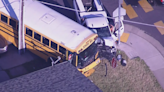 School bus driver injured in crash with students on board in Galt