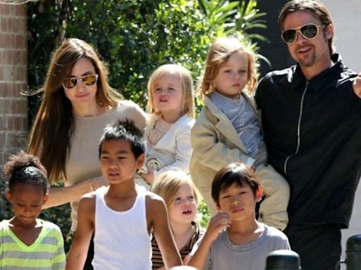 Hijos de Brad Pitt con Angelina Jolie renuncian al apellido del actor