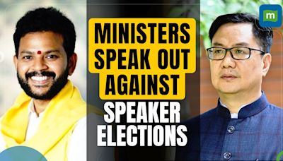 Union Ministers Hit Out At Opposition Over Conditions For Parliament Speaker and Deputy Speaker Positions