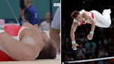 Scary moment gymnast goes flying after 'equipment malfunction' in Olympics final